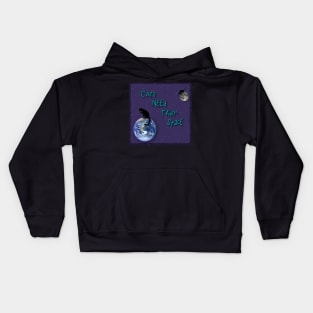 Cats need their space Kids Hoodie